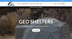 Desktop Screenshot of geoshelters.com